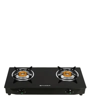 Faber Jazz 2BB BK AI 2 Burner Gas Stoves / Cooktop