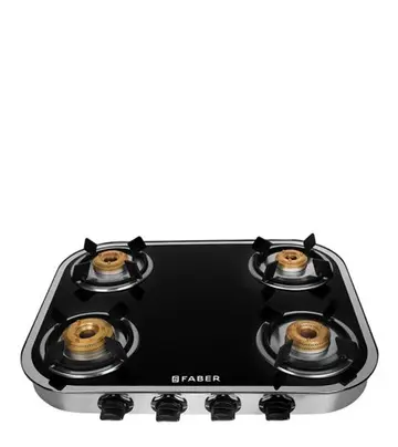 Faber Curvo Mirror 4BB SS 4 Burner Gas Cooktop