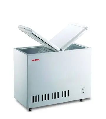 Aucma 288L Butterfly Door Hardtop Chest Freezer