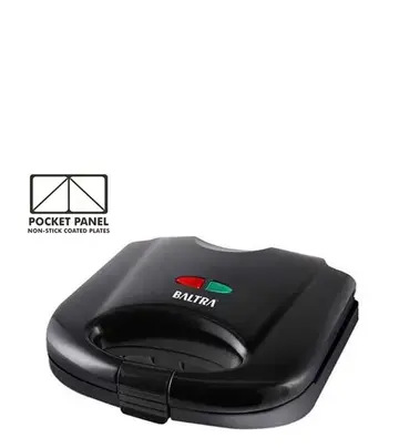 BALTRA Aura Sandwich Maker - BSM 229 with 2 Slice Pocket Panel
