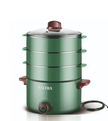 BALTRA Electric MoMo Maker - BFS 102, 3 Layers Steam Chamber