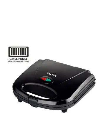 BALTRA Super Grill+ Sandwich Griller/Maker - BSM 223 with 2 Slice Grill Panel