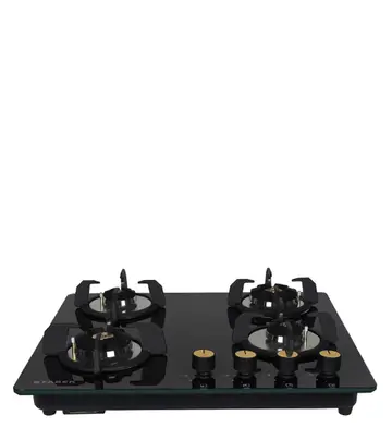 FABER Hob Maxus HT604 CRS BR CI AI - 4 Brass Burner