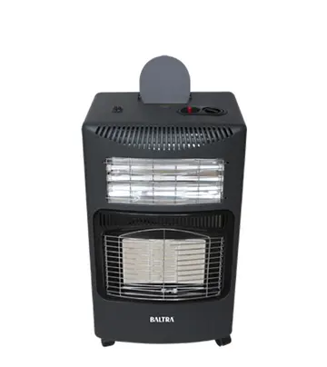 BALTRA Cosmic 1200W Electric and Gas Heater with Electric Ignition, Caster Wheel - BTH 110