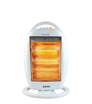 BALTRA Dream Halogen Electric Heater with Three Heating Levels, Wide Angle Oscillation Function - BTH 134