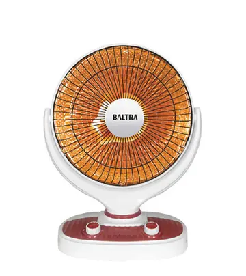 BALTRA Smiley Sun Electric Heater with Timer, 900W Wide Angle Oscillation Function - BTH 144