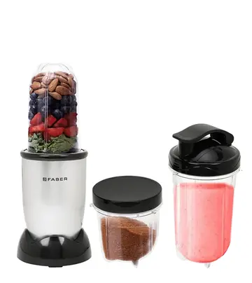 FABER Sportz Blender FSB 2 in 1 Nero - Juicer, Grinder