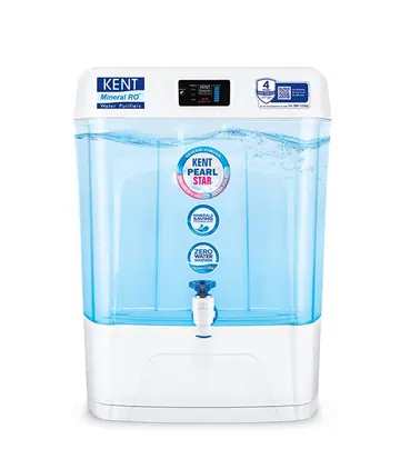 KENT Pearl Star RO Water Purifier with Detachable Storage Tank and Digital Display
