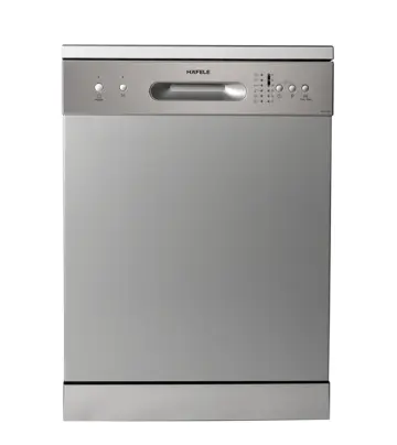 Hafele Aqua 12S 12 Place Setting Freestanding Dishwasher – 6 Wash Programs, Half Load, Eco Wash, Child Lock