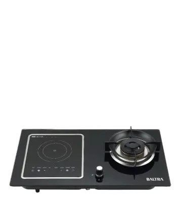 Baltra Hybrid Cooktop BGH 111 – Induction & Gas Burner Glass Top Stove