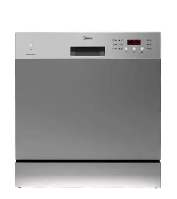 Midea Countertop Dishwasher WQP8-3802D – 8 Place Settings, WiFi Smart Control, Energy Efficient