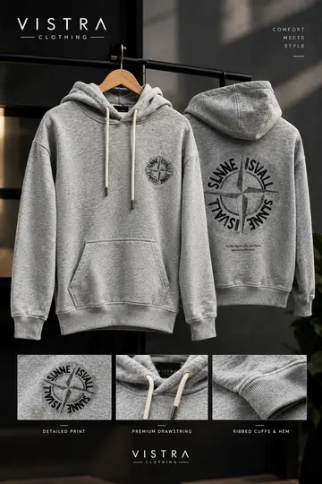 Unisex Compass Graphic Hoodie