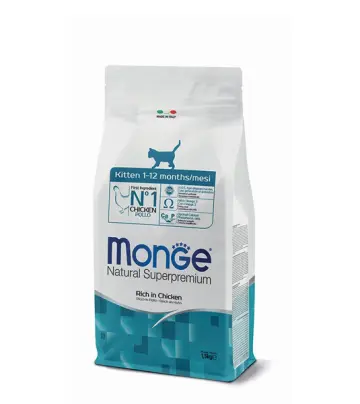 Monge Natural Superpremium Kitten Rich in Chicken