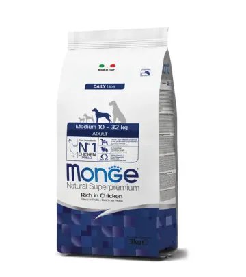 Monge Natural Superpremium Medium Adult Rich in Chicken