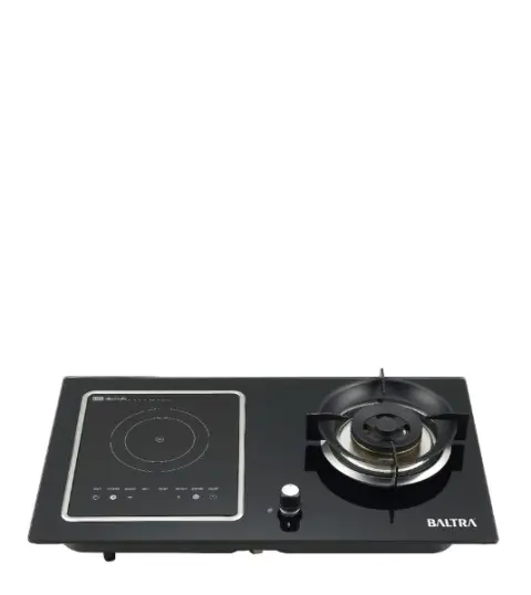 Baltra Hybrid Cooktop BGH 111 – Induction & Gas Burner Glass Top Stove