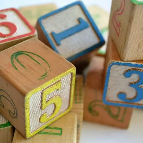 Wooden ABC & Number Blocks
