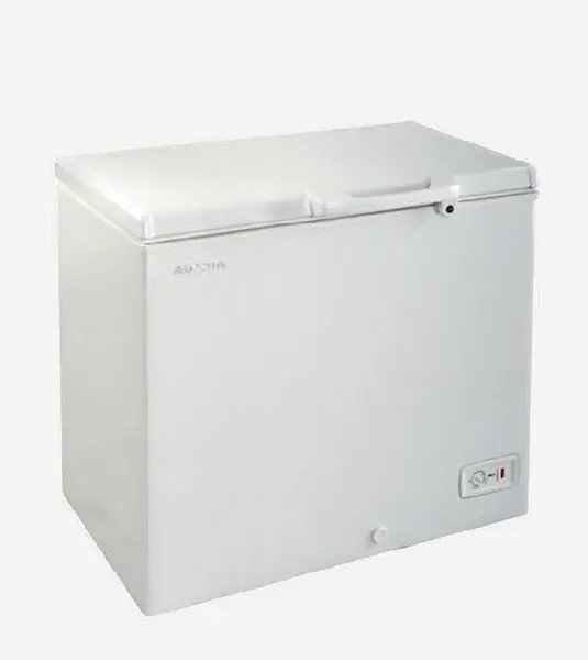 Aucma Chest Freezer Hardtop with External Handle AF-150N