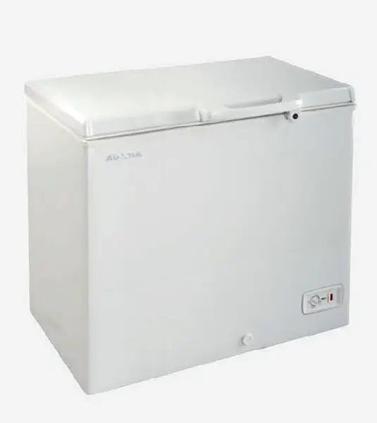 Aucma Chest Freezer Hardtop with External Handle Af-200N