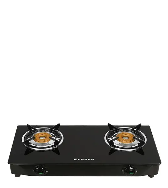 Faber Jazz 2BB BK AI 2 Burner Gas Stoves / Cooktop