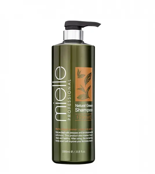 Mielle Professional Korean Natural Green Shampoo Femme 1,000 ml