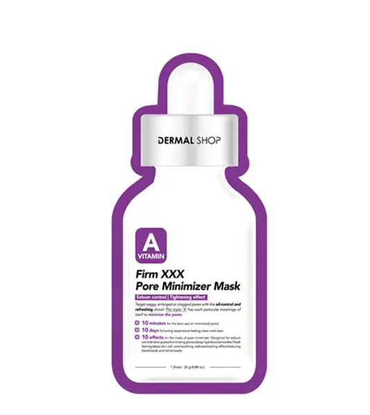 Dermal Shop Soothe XXX Pore Minimizer Mask Vitamin A (10 Sheets)