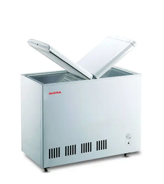 Aucma 288L Butterfly Door Hardtop Chest Freezer