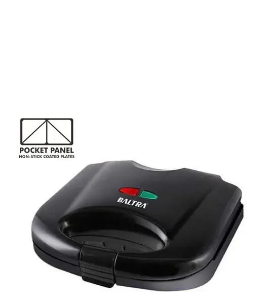 BALTRA Aura Sandwich Maker - BSM 229 with 2 Slice Pocket Panel
