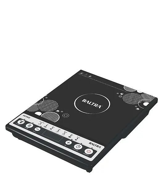 BALTRA Active 2,000W Induction Cooktop with 7 Cooking Presets, 4 Digit Digital Display - BIC 124