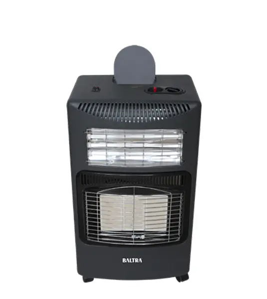 BALTRA Cosmic 1200W Electric and Gas Heater with Electric Ignition, Caster Wheel - BTH 110