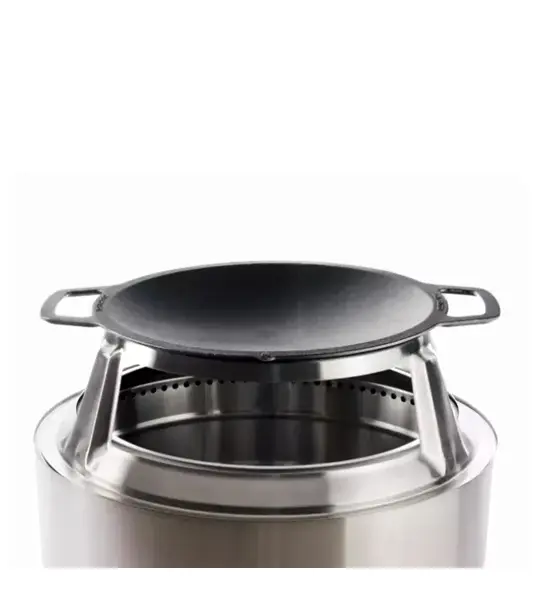 Yukon Cast Iron Wok Top + Hub