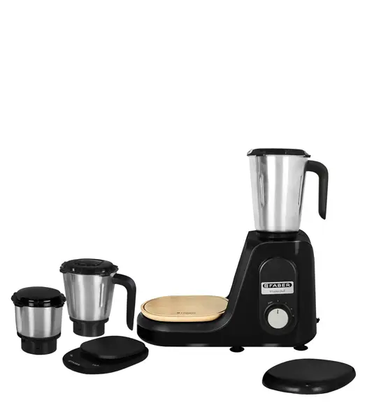 FABER FMG MasterChef 1000 3J - 1000W Mixer Grinder with 3 Stainless Steel Jar
