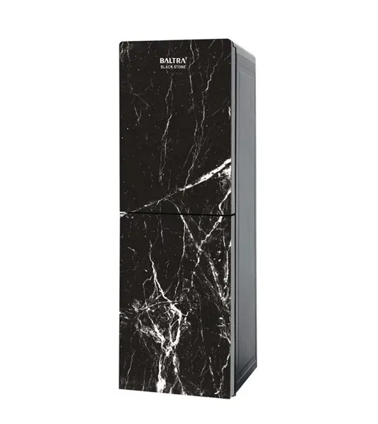 BALTRA Black Stone Hot and Normal Top Loading Water Dispenser – BWD 132 Standing Water Dispenser