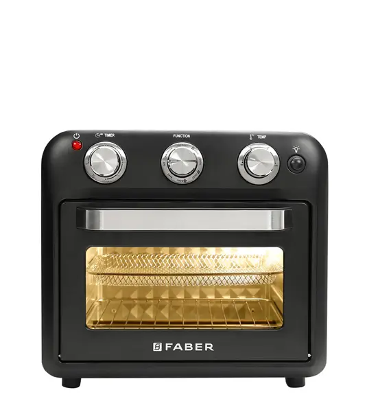 FABER 20L 1500W Air Fryer Oven - FAF 20L Oven 2in1 BK