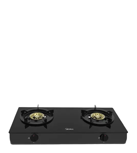 Midea 2 Burner Tempered Glass Gas Stove T211G
