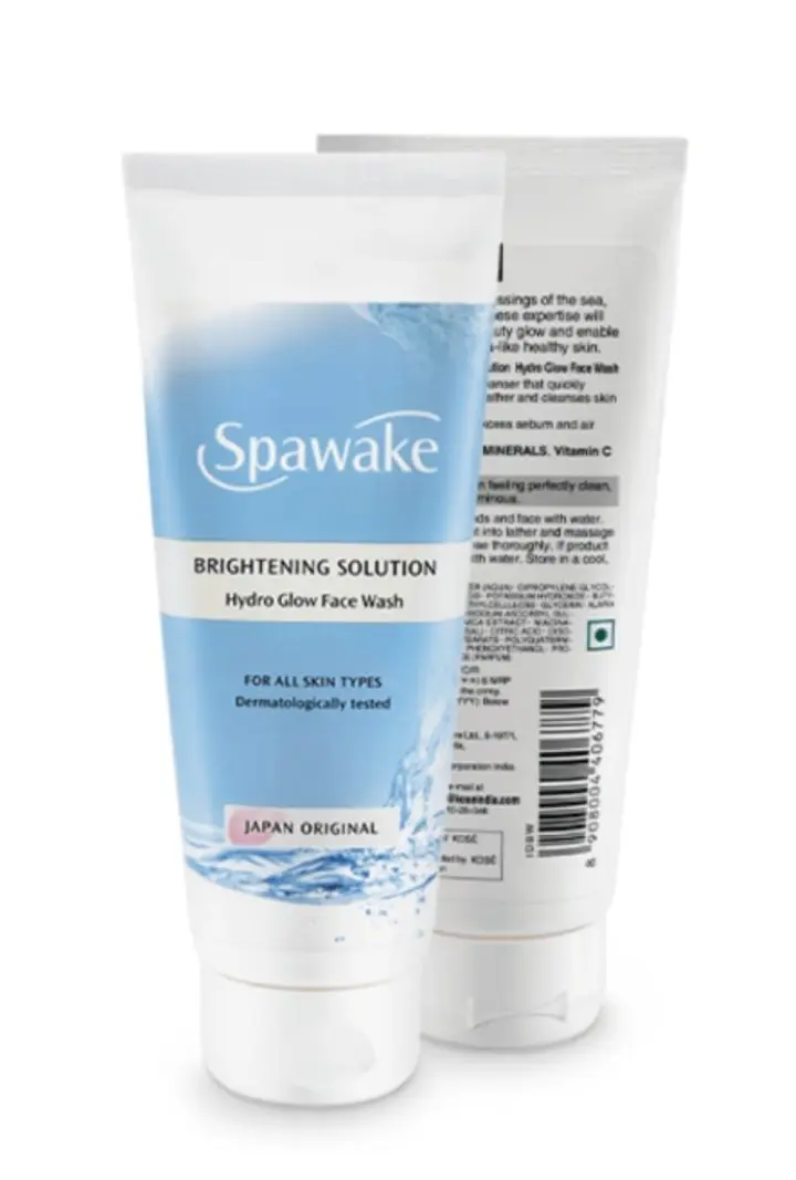 Spawake brightening solution hydro glow face wash 100ml