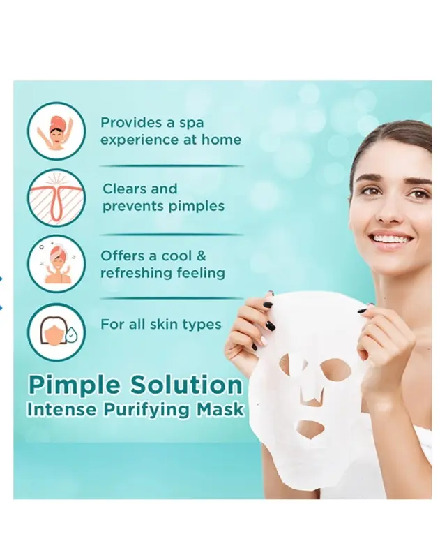 Spawake pimple solution intense purifying mask