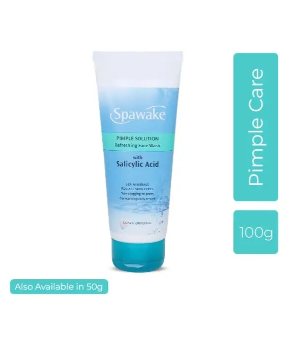 Spawake Pimple Solution refreshing face wash 100gm with Salicylic acid