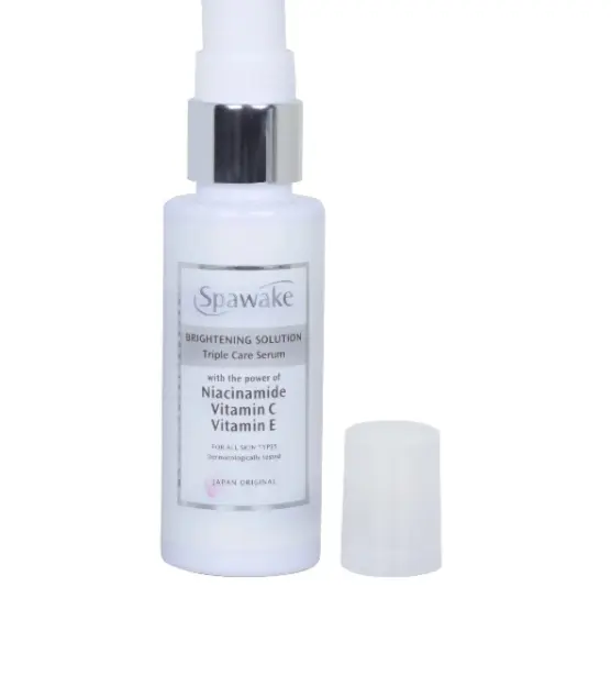 Spawake brightening solution triple care serum with Niacinamide, Vitamin C & Vitamin E