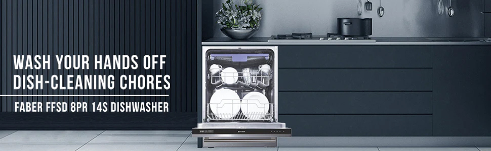 Faber Dishwasher is tough on stains, not on your ears