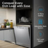 Dishwasher that conquers Dish load with ease