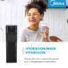 Midea Water Dispenser with 20L Refrigerator YL1635S-B _ Hot, Cold and Ambient