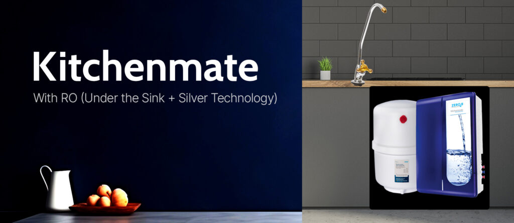 ZeroB Kitchenmate Under the Sink RO Water Purifier with Active Silver Technology