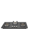 Faber Hob Bella comes with 3 Fully brass burners, Maximum heating for efficient cooking