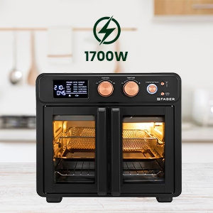 With its max power of 1700W it is suitable to prepare any snacks which you can enjoy with your friends.