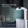 Non Stop Cooling for ultimate comfort. Best Desert Cooler for Home