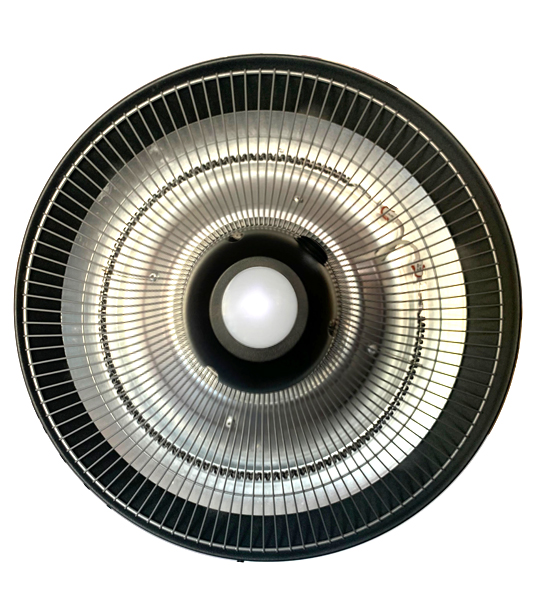 INNMOTEK Infrared Hanging Patio Heater bottom view