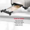 Hafele Amber Electric Toaster red 2 slot crumb tray
