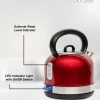 Hafele Dome Plus 1.7L Stainless Steel Electric Kettle function