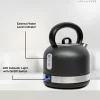 Hafele Dome Plus 1.7L Stainless Steel Electric Kettle - Grey Features