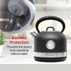 Hafele Dome Plus 1.7L Stainless Steel Electric Kettle - Grey Safety Feature